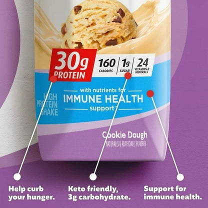 Premier Protein 30g High Protein Shake, Cookie Dough, 11oz., 15 pk.