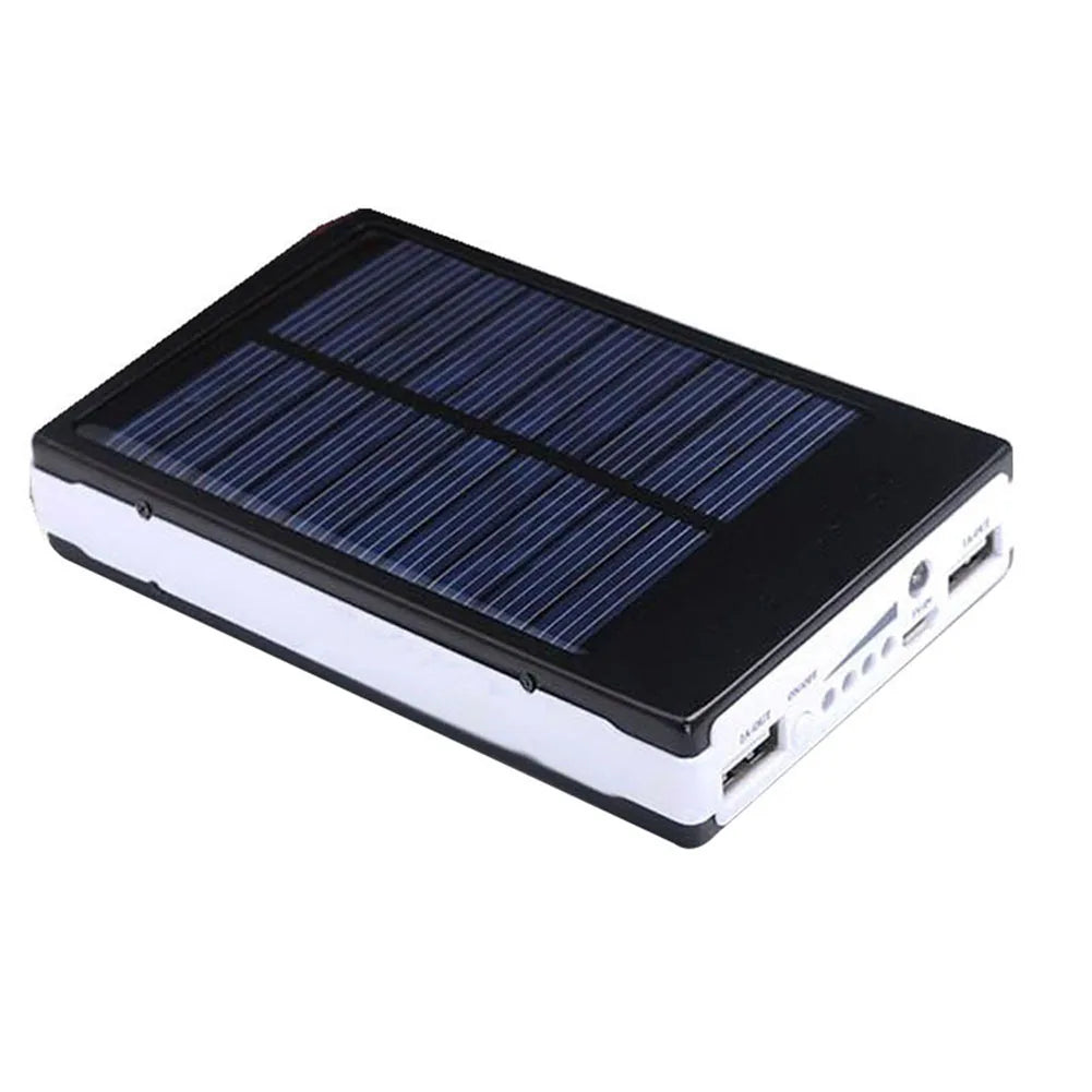 Banco de energía móvil Solar USB Dual, caja de carga de batería portátil, luz de Camping, anidación, SEC88