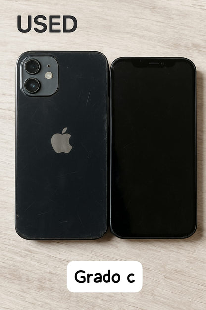 Apple iPhone 12 64GB / A2172 Black GSM Unlocked / Grado C.
