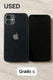 Apple iPhone 12 64GB / A2172 Black GSM Unlocked / Grado C.